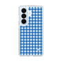 スリムプロテクションケース［ Checkered Blue - ギンガムチェック ブルー ］