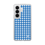 スリムプロテクションケース［ Checkered Blue - ギンガムチェック ブルー ］