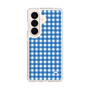 スリムプロテクションケース［ Checkered Blue - ギンガムチェック ブルー ］