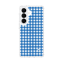 スリムプロテクションケース［ Checkered Blue - ギンガムチェック ブルー ］