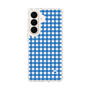 スリムプロテクションケース［ Checkered Blue - ギンガムチェック ブルー ］