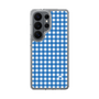 スリムプロテクションケース［ Checkered Blue - ギンガムチェック ブルー ］