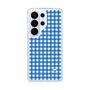 スリムプロテクションケース［ Checkered Blue - ギンガムチェック ブルー ］