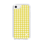 スリムプロテクションケース［ Checkered Yellow - ギンガムチェック イエロー ］