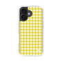 スリムプロテクションケース［ Checkered Yellow - ギンガムチェック イエロー ］