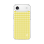 スリムプロテクションケース［ Checkered Yellow - ギンガムチェック イエロー ］