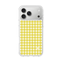 スリムプロテクションケース［ Checkered Yellow - ギンガムチェック イエロー ］