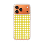 スリムプロテクションケース［ Checkered Yellow - ギンガムチェック イエロー ］