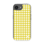 スリムプロテクションケース［ Checkered Yellow - ギンガムチェック イエロー ］