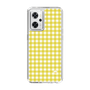 スリムプロテクションケース［ Checkered Yellow - ギンガムチェック イエロー ］