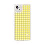 スリムプロテクションケース［ Checkered Yellow - ギンガムチェック イエロー ］