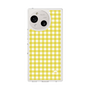 スリムプロテクションケース［ Checkered Yellow - ギンガムチェック イエロー ］