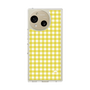 スリムプロテクションケース［ Checkered Yellow - ギンガムチェック イエロー ］