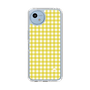 スリムプロテクションケース［ Checkered Yellow - ギンガムチェック イエロー ］