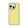 スリムプロテクションケース［ Checkered Yellow - ギンガムチェック イエロー ］