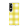 スリムプロテクションケース［ Checkered Yellow - ギンガムチェック イエロー ］