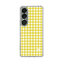 スリムプロテクションケース［ Checkered Yellow - ギンガムチェック イエロー ］