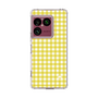 スリムプロテクションケース［ Checkered Yellow - ギンガムチェック イエロー ］