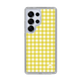 スリムプロテクションケース［ Checkered Yellow - ギンガムチェック イエロー ］