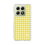 スリムプロテクションケース［ Checkered Yellow - ギンガムチェック イエロー ］