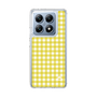 スリムプロテクションケース［ Checkered Yellow - ギンガムチェック イエロー ］