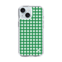 スリムプロテクションケース［ Checkered Green - ギンガムチェック グリーン ］