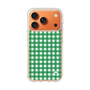 スリムプロテクションケース［ Checkered Green - ギンガムチェック グリーン ］