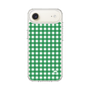 スリムプロテクションケース［ Checkered Green - ギンガムチェック グリーン ］