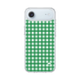 スリムプロテクションケース［ Checkered Green - ギンガムチェック グリーン ］