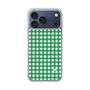 スリムプロテクションケース［ Checkered Green - ギンガムチェック グリーン ］