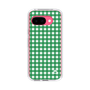 スリムプロテクションケース［ Checkered Green - ギンガムチェック グリーン ］