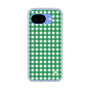 スリムプロテクションケース［ Checkered Green - ギンガムチェック グリーン ］