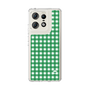スリムプロテクションケース［ Checkered Green - ギンガムチェック グリーン ］