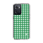 スリムプロテクションケース［ Checkered Green - ギンガムチェック グリーン ］