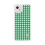 スリムプロテクションケース［ Checkered Green - ギンガムチェック グリーン ］