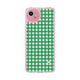 スリムプロテクションケース［ Checkered Green - ギンガムチェック グリーン ］