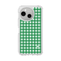 スリムプロテクションケース［ Checkered Green - ギンガムチェック グリーン ］
