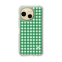 スリムプロテクションケース［ Checkered Green - ギンガムチェック グリーン ］