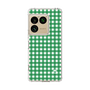 スリムプロテクションケース［ Checkered Green - ギンガムチェック グリーン ］