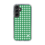 スリムプロテクションケース［ Checkered Green - ギンガムチェック グリーン ］