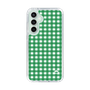 スリムプロテクションケース［ Checkered Green - ギンガムチェック グリーン ］