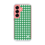 スリムプロテクションケース［ Checkered Green - ギンガムチェック グリーン ］