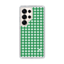 スリムプロテクションケース［ Checkered Green - ギンガムチェック グリーン ］