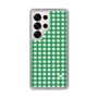 スリムプロテクションケース［ Checkered Green - ギンガムチェック グリーン ］