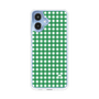 スリムプロテクションケース［ Checkered Green - ギンガムチェック グリーン ］