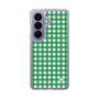スリムプロテクションケース［ Checkered Green - ギンガムチェック グリーン ］