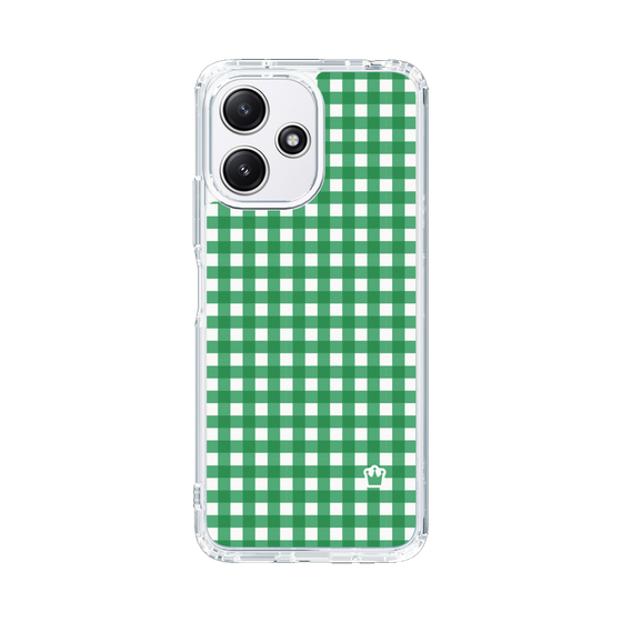 スリムプロテクションケース［ Checkered Green - ギンガムチェック グリーン ］