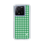 スリムプロテクションケース［ Checkered Green - ギンガムチェック グリーン ］