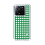 スリムプロテクションケース［ Checkered Green - ギンガムチェック グリーン ］