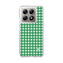 スリムプロテクションケース［ Checkered Green - ギンガムチェック グリーン ］